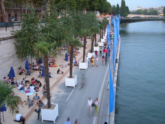  soir de canicule sur Paris-plage